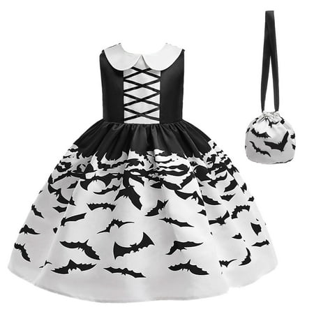 QBGSAY Toddler Girls Dress Kids Halloween Cartoon Pageant Dress Party Child Gown Dress Bag Set Loose Dresses
QBGSAY Toddler Girls Dress Kids Halloween Cartoon Pageant Dress Party Child Gown Dress Bag Set Loose Dresses