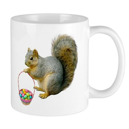 CafePress - Squirrel Easter Basket Mug - Unique Coffee Mug, Coffee Cup CafePress