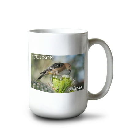15 fl oz Ceramic Mug Tucson Arizona Woodpecker Dishwasher & Microwave Safe
15 fl oz Ceramic Mug Tucson Arizona Woodpecker Dishwasher & Microwave Safe