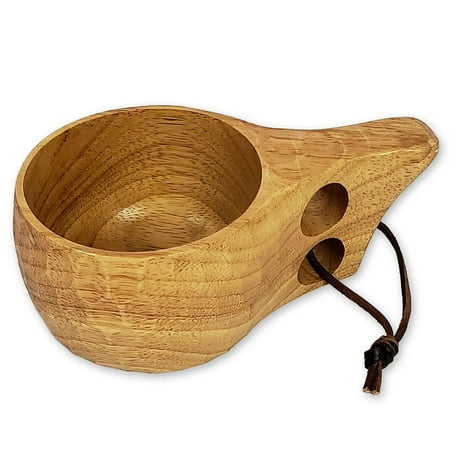 Skógr Nordic Style Kuksa - Carved Wood Camp Mug - Choice of Sizes