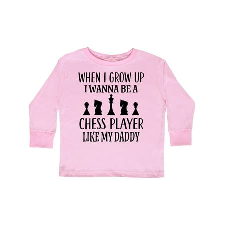 Inktastic Futre Chess Player Like Daddy Gift Toddler Boy or Toddler Girl Long Sleeve T-Shirt
Inktastic Futre Chess Player Like Daddy Gift Toddler Boy or Toddler Girl Long Sleeve T-Shirt