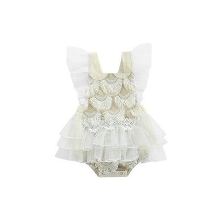 Summer Baby Girl Cotton Romper Fish Scale Flower Embroidery Square Neck Sleeveless Jumpsuit 0-24M
Summer Baby Girl Cotton Romper Fish Scale Flower Embroidery Square Neck Sleeveless Jumpsuit 0-24M
