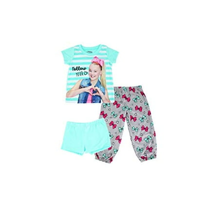 AME JoJo Siwa Follow Your Heart 3pc Sleepwear Set for Girls Green/Gray/White/Pinks (10)
AME JoJo Siwa Follow Your Heart 3pc Sleepwear Set for Girls Green/Gray/White/Pinks (10)
