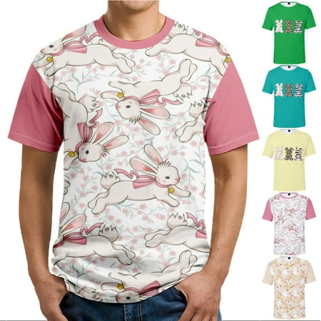 Easter Men Dad Casual Graphic T-Shirts Classic-Fit Tops Shirt Regular & Big Man Sizes
Easter Men Dad Casual Graphic T-Shirts Classic-Fit Tops Shirt Regular & Big Man Sizes