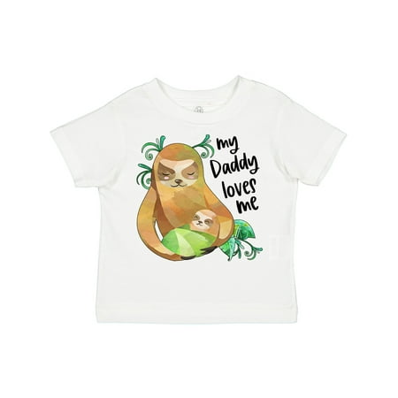 Inktastic My Daddy Loves Me Cute Sloth and Baby Gift Toddler Boy or Toddler Girl T-Shirt
Inktastic My Daddy Loves Me Cute Sloth and Baby Gift Toddler Boy or Toddler Girl T-Shirt