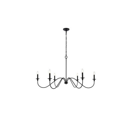 48 in. Rohan Chandelier Matte Black