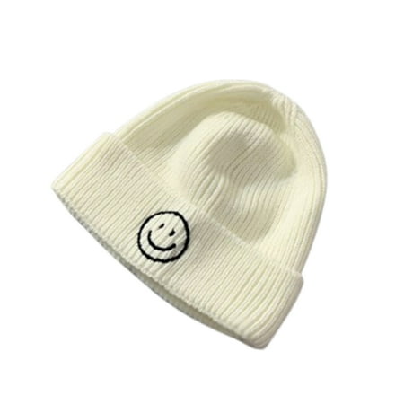 PEACNNG Baby Hat Solid Color Boy Girl Cartoon Smile Embroidery Winter Kids Knitted Hats Kids Warm Hats Child Caps For Babies
PEACNNG Baby Hat Solid Color Boy Girl Cartoon Smile Embroidery Winter Kids Knitted Hats Kids Warm Hats Child Caps For Babies