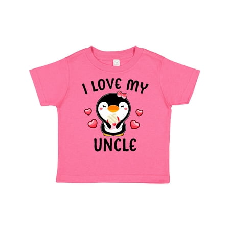 Inktastic I Love My Uncle with Cute Penguin and Hearts Gift Toddler Toddler Girl T-Shirt
Inktastic I Love My Uncle with Cute Penguin and Hearts Gift Toddler Toddler Girl T-Shirt