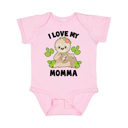 Inktastic Cute Sloth I Love My Momma with Green Leaves Gift Baby Boy or Baby Girl Bodysuit
Inktastic Cute Sloth I Love My Momma with Green Leaves Gift Baby Boy or Baby Girl Bodysuit