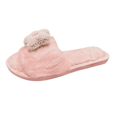 CBGELRT Slipps Shoes for Women Indoor Walking Casual Shoe Ladies Fashion Solid Color Plush Open Toe Flower Decoration Flat Casual Cotton Slippers Pink Asian Size 37
CBGELRT Slipps Shoes for Women Indoor Walking Casual Shoe Ladies Fashion Solid Color Plush Open Toe Flower Decoration Flat Casual Cotton Slippers Pink Asian Size 37
