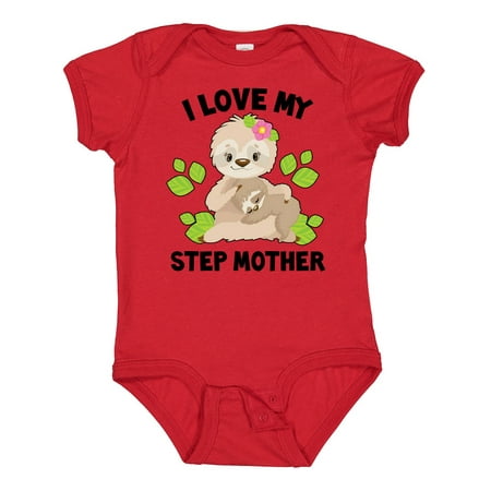 Inktastic Cute Sloth I Love My Step Mother with Green Leaves Gift Baby Boy or Baby Girl Bodysuit
Inktastic Cute Sloth I Love My Step Mother with Green Leaves Gift Baby Boy or Baby Girl Bodysuit