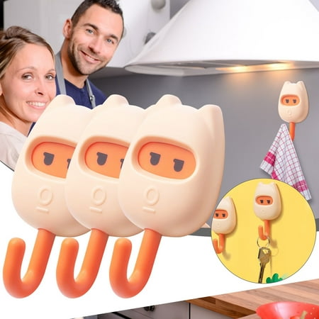 Siaonvr Weight Variable Face Hook Kitchen Storage Wall Hanging Free Punch No T Race Hanger Strong Glue Hook Large 3pc
Siaonvr Weight Variable Face Hook Kitchen Storage Wall Hanging Free Punch No T Race Hanger Strong Glue Hook Large 3pc
