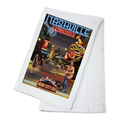Nashville Tennessee Broadway at Night (100% Cotton Tea Towel Decorative Hand Towel Kitchen and Home)
Nashville Tennessee Broadway at Night (100% Cotton Tea Towel Decorative Hand Towel Kitchen and Home)