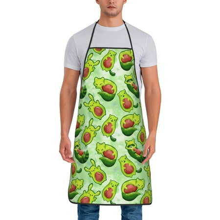 Lukts Avocado color cute animals Print Unisex Tie-Up Aprons Bibs for Chef Kitchen Grill Beverage Shop
Lukts Avocado color cute animals Print Unisex Tie-Up Aprons Bibs for Chef Kitchen Grill Beverage Shop