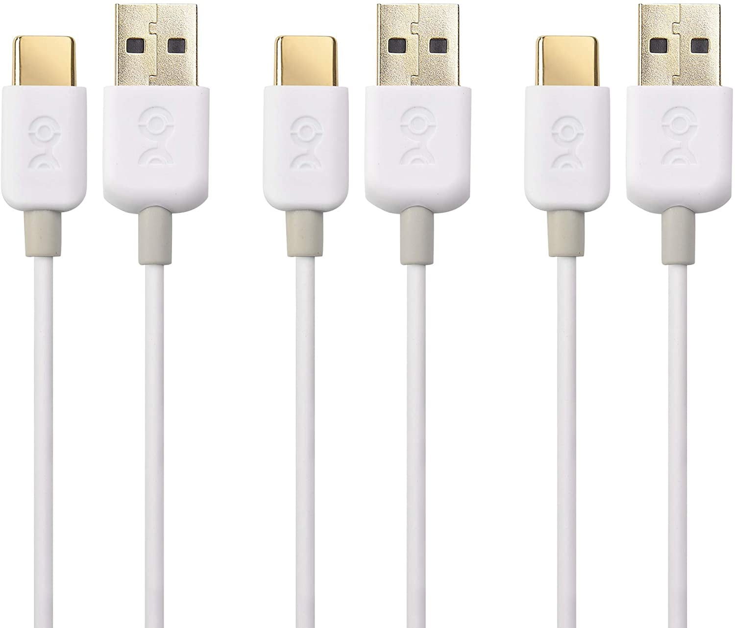 Cable Matters 3 Pack Slim Series Short USB C Cable With 3A Fast