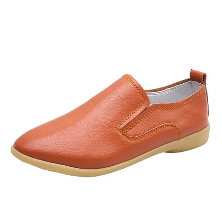 Casual Shoes for Women Fashion Womens Breathable Lace Up Shoes Flats Casual Shoes Women Casual Shoes Pu Orange 42
Casual Shoes for Women Fashion Womens Breathable Lace Up Shoes Flats Casual Shoes Women Casual Shoes Pu Orange 42