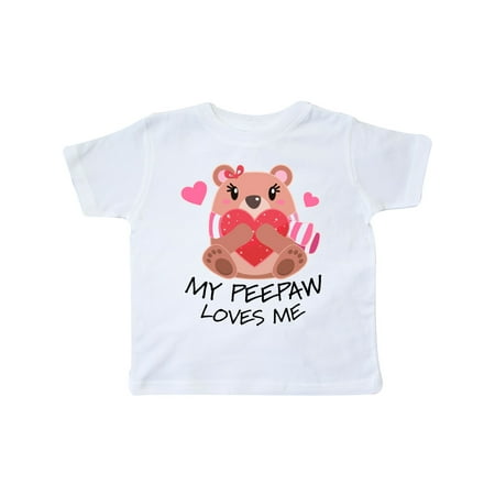 Inktastic My PeePaw Loves me- bear and hearts Gift Toddler Boy or Toddler Girl T-Shirt
Inktastic My PeePaw Loves me- bear and hearts Gift Toddler Boy or Toddler Girl T-Shirt