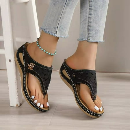 bvgfsahne Ladies Fashion Retro Solid Leather Hollowed Out Carved Toe Clip Thick Sole Sandals
bvgfsahne Ladies Fashion Retro Solid Leather Hollowed Out Carved Toe Clip Thick Sole Sandals