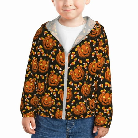 Lukts Quirky Corn Pumpkin Print Children s Long-Sleeved Sun Protection Clothing Hooded Sweatshirts for Boys and Girls Outdoor Sports-18 Months
Lukts Quirky Corn Pumpkin Print Children s Long-Sleeved Sun Protection Clothing Hooded Sweatshirts for Boys and Girls Outdoor Sports-18 Months