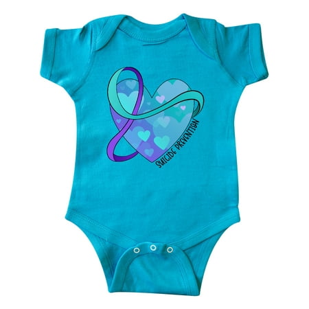 Inktastic Suicide Prevention Awareness Purple and Teal Heart Ribbon Gift Baby Boy or Baby Girl Bodysuit
Inktastic Suicide Prevention Awareness Purple and Teal Heart Ribbon Gift Baby Boy or Baby Girl Bodysuit