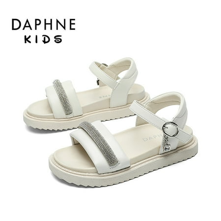 DAPHNE Girls Elegant Rhinestone Decoration Sandals Lightweight Non-slip Soft Sole Kids Shoes For Summer
DAPHNE Girls Elegant Rhinestone Decoration Sandals Lightweight Non-slip Soft Sole Kids Shoes For Summer