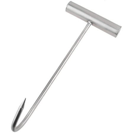 Meat Hooks For Butchery Stainless Steel T Shape Boning Hooks With Handle Butcher Kitchen Restaurant Barbecue Tool 28Cm
Meat Hooks For Butchery Stainless Steel T Shape Boning Hooks With Handle Butcher Kitchen Restaurant Barbecue Tool 28Cm