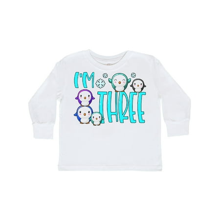 Inktastic I m 3 Cute Penguin Birthday Party Gift Toddler Boy or Toddler Girl Long Sleeve T-Shirt
Inktastic I m 3 Cute Penguin Birthday Party Gift Toddler Boy or Toddler Girl Long Sleeve T-Shirt