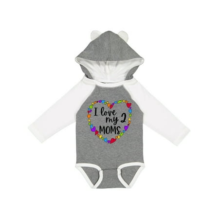 Inktastic I Love My Two Moms- Pride Rainbow Hearts Gift Baby Boy or Baby Girl Long Sleeve Bodysuit
Inktastic I Love My Two Moms- Pride Rainbow Hearts Gift Baby Boy or Baby Girl Long Sleeve Bodysuit