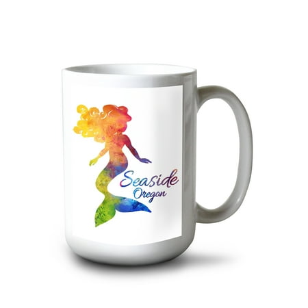 15 fl oz Ceramic Mug Seaside Oregon Mermaid Silhouette Rainbow Watercolor Contour Dishwasher & Microwave Safe
15 fl oz Ceramic Mug Seaside Oregon Mermaid Silhouette Rainbow Watercolor Contour Dishwasher & Microwave Safe