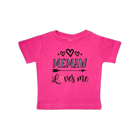 Inktastic Memaw Grandma Loves Me Gifts Gift Baby Girl T-Shirt
Inktastic Memaw Grandma Loves Me Gifts Gift Baby Girl T-Shirt