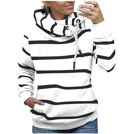 Ziloco Hooded Sweatshirts Oversized White Button Down Shirt Women Women s Stripe Print Turtleneck Long Sleeve Hooded Sweatshirts Blouse T-shirt Tops White Corset Top
Ziloco Hooded Sweatshirts Oversized White Button Down Shirt Women Women s Stripe Print Turtleneck Long Sleeve Hooded Sweatshirts Blouse T-shirt Tops White Corset Top