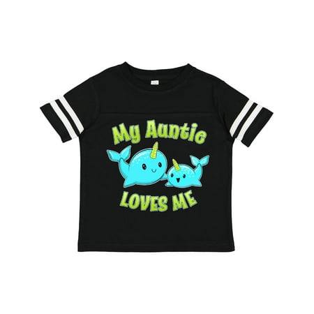 Inktastic My Auntie Loves Me- Cute Narwhal Gift Toddler Boy or Toddler Girl T-Shirt
Inktastic My Auntie Loves Me- Cute Narwhal Gift Toddler Boy or Toddler Girl T-Shirt