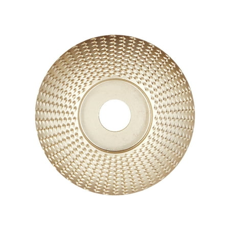 Carbon Steel Wood Grinding Wheel Perforated Angle Grinder Wood Sanding Carving Shaping Disc Rotary Tool for Wood Trimming Polishing Chambering
Carbon Steel Wood Grinding Wheel Perforated Angle Grinder Wood Sanding Carving Shaping Disc Rotary Tool for Wood Trimming Polishing Chambering