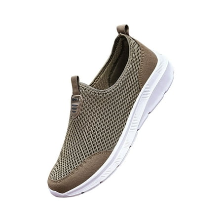 Oucaili Men Walking Shoes Sport Casual Shoe Mesh Sneakers Non-Slip Slip On Flats Outdoor Khaki 11
Oucaili Men Walking Shoes Sport Casual Shoe Mesh Sneakers Non-Slip Slip On Flats Outdoor Khaki 11