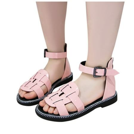DNDKILG Children Girl Boy Roman Dress Party School Wedding Shoes Sandals Child Summer Outdoor Pink 4Y-10.5Y 32
DNDKILG Children Girl Boy Roman Dress Party School Wedding Shoes Sandals Child Summer Outdoor Pink 4Y-10.5Y 32