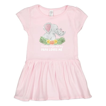Inktastic I ll Never Forget That My Papa Loves Me with Cute Elephants Gift Toddler Girl Dress
Inktastic I ll Never Forget That My Papa Loves Me with Cute Elephants Gift Toddler Girl Dress