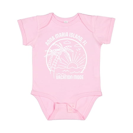 

Inktastic Summer Vacation Mode Anna Maria Island Florida Gift Baby Boy or Baby Girl Bodysuit