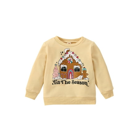 Toddler Boys Girls Sweatshirt Long Sleeve Cartoon Christmas Letters Print Casual Loose Fall Spring Pullovers
Toddler Boys Girls Sweatshirt Long Sleeve Cartoon Christmas Letters Print Casual Loose Fall Spring Pullovers