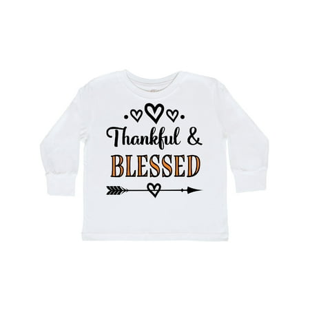 Inktastic Thanksgiving Greeting Thankful Blessed Gift Toddler Toddler Girl Long Sleeve T-Shirt
Inktastic Thanksgiving Greeting Thankful Blessed Gift Toddler Toddler Girl Long Sleeve T-Shirt
