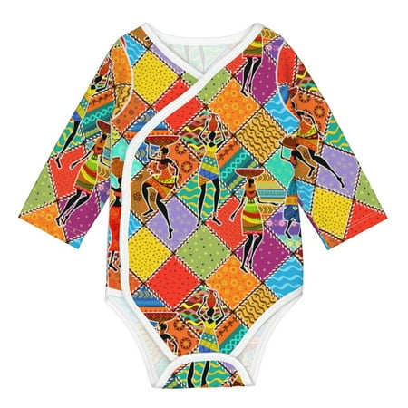 Matuu Dancing African Womans for Baby Long-Sleeve Bodysuit Soft Cotton Comfortable and Breathable Perfect for Newborns and Infants
Matuu Dancing African Womans for Baby Long-Sleeve Bodysuit Soft Cotton Comfortable and Breathable Perfect for Newborns and Infants