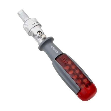 11-in-1 Magnetic Ratchet Screwdriver Set Multi-angle 180° Screwdriver Slotted for Cross U-shaped Screwdriver Hand Tools
11-in-1 Magnetic Ratchet Screwdriver Set Multi-angle 180° Screwdriver Slotted for Cross U-shaped Screwdriver Hand Tools