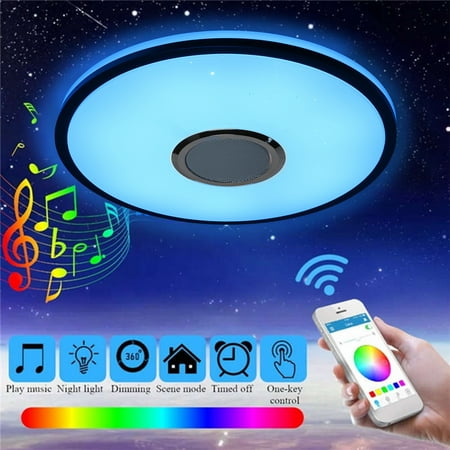 Christmas Clearance! SuoKom LED Music Ceiling Light With Bluetooth Speaker Multi-function APP 36W DSP Speaker Upgraded Modern Lamp With RGB Color Changing Home Party Star Light on Clearance
Christmas Clearance! SuoKom LED Music Ceiling Light With Bluetooth Speaker Multi-function APP 36W DSP Speaker Upgraded Modern Lamp With RGB Color Changing Home Party Star Light on Clearance