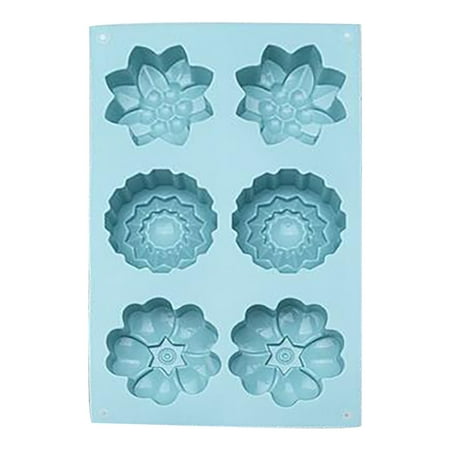 6-Connected DIY Flower Shaped Silica Gel Baking B Iscuit Mould tool kit tool tools & equipment
6-Connected DIY Flower Shaped Silica Gel Baking B Iscuit Mould tool kit tool tools & equipment