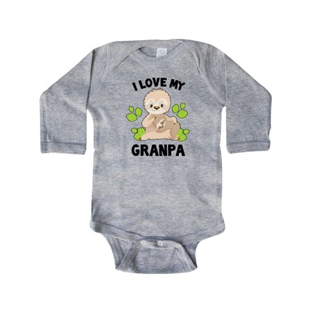 Inktastic Cute Sloth I Love My Granpa with Green Leaves Gift Baby Boy or Baby Girl Long Sleeve Bodysuit
Inktastic Cute Sloth I Love My Granpa with Green Leaves Gift Baby Boy or Baby Girl Long Sleeve Bodysuit