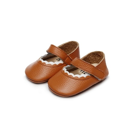 Colisha Baby Girls Mary Jane Soft Sole Dress Shoes Magic Tape Flats Walking Lightweight Princess Shoe Prewalker First Walkers Brown 3C
Colisha Baby Girls Mary Jane Soft Sole Dress Shoes Magic Tape Flats Walking Lightweight Princess Shoe Prewalker First Walkers Brown 3C