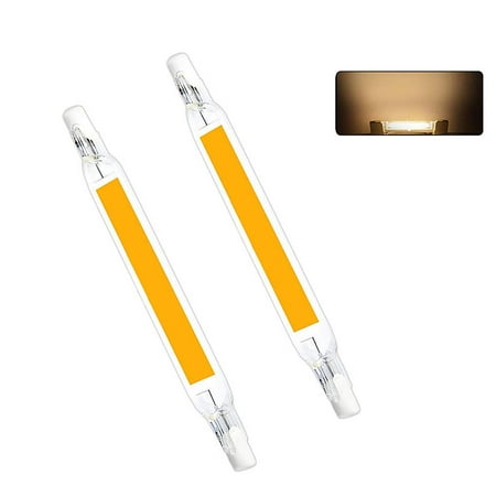 2pcs R7S LED Light Bulbs 8W 78mm LED COB Lamp Bulb 230V with Double-Ended Base Replacement Halogen Lamp for Park Restaurant Garden
2pcs R7S LED Light Bulbs 8W 78mm LED COB Lamp Bulb 230V with Double-Ended Base Replacement Halogen Lamp for Park Restaurant Garden