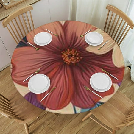 Sheronv Flower Pattern Colorful Flowers Round Tablecloth Stain-Resistant Washable 100% Polyester Waterproof Fabric for Indoor Outdoor Dining Wedding Party Decor 42 -46
Sheronv Flower Pattern Colorful Flowers Round Tablecloth Stain-Resistant Washable 100% Polyester Waterproof Fabric for Indoor Outdoor Dining Wedding Party Decor 42 -46