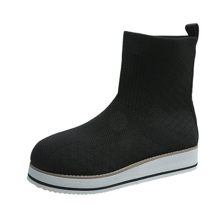 Lyinloo Spring And Autumn New Fashion Casual Round-toe Stretch Cloth Women s Fashion Short Boots Black 38
Lyinloo Spring And Autumn New Fashion Casual Round-toe Stretch Cloth Women s Fashion Short Boots Black 38