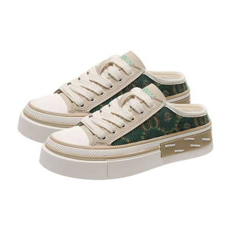Women Backless Slip on Mule Sneakers Canvas Shoes Loafers Anti Slip Casual Backless Sneakers Canvas Sneakers Canvas Shoes for Work Holiday .5-24
Women Backless Slip on Mule Sneakers Canvas Shoes Loafers Anti Slip Casual Backless Sneakers Canvas Sneakers Canvas Shoes for Work Holiday .5-24