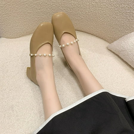 uikmnh Women Shoes Women Casual Shoes Autumn And Winter Comfortable Fashion Low Heeled Leather Shoes Square Toe Shallow Mouth Solid Color Beaded Low Top Shoes Khaki 7.5
uikmnh Women Shoes Women Casual Shoes Autumn And Winter Comfortable Fashion Low Heeled Leather Shoes Square Toe Shallow Mouth Solid Color Beaded Low Top Shoes Khaki 7.5